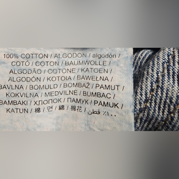 MANGO DENIM MNG KAIA High-rise Wideleg 100% Cotton Women's Jean Sz. 12x32 EUC** - Picture 10 of 11